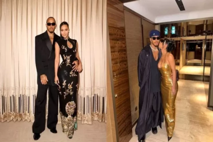 Kim Kardaşyan təsadüfən  Luis Hamiltonun ləqəbini  AÇIQLADI
