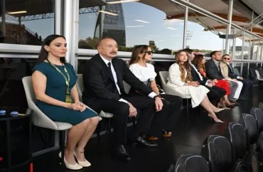 Prezidentin sosial media hesablarında "Formula 1"lə bağlı PAYLAŞIM