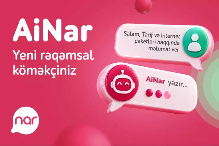 “Nar” “AiNar” rəqəmsal köməkçisini istifadəyə verib