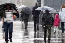 Sabah axşam Bakıya leysan yağacaq  - hava PROQNOZU 