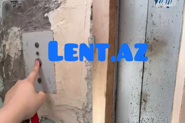 Bakıda ayda 20 qəpiyi ödəməyən sakinlər liftsiz qaldı